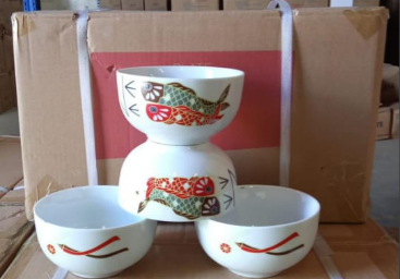 Sundabest 5.5-inch Ceramic Bowl 6pcs Set (10797)