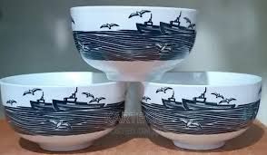 Sundabest 5.5-inch Ceramic Bowl 12 pcs Set (10554)