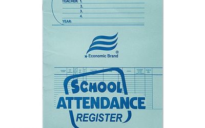 School Attendance Register A4 Economic