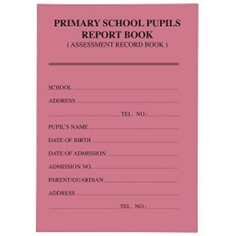 Pupils Report Book Primary A5 Economic