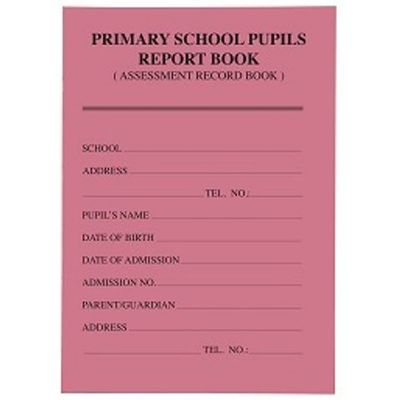 Pupils Report Book Primary A5 Economic