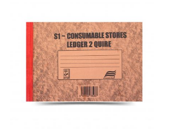 Consumable Store Ledger S1 2 Quire Economic