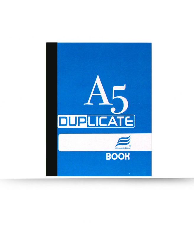 Duplicate Books A4 - NUMBERED : 1-100 Economic Newsprint