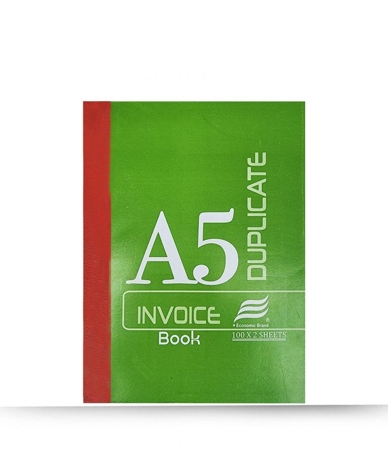 Invoice Books Duplicate A5 - NUMBERED : 1-100 Falcon