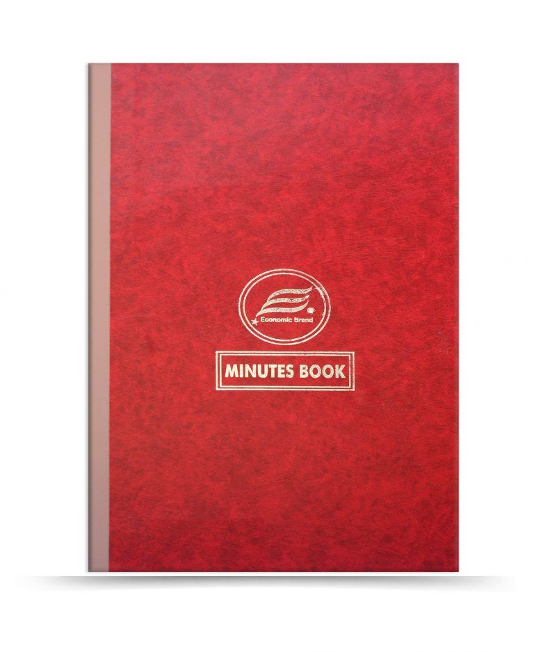 Minutes Book 600 PGS