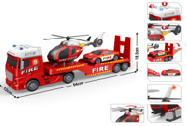 Toy Star 1:12 Scale City Fire Rescue Transporter Play Set 666-67F