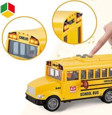 Toy Star 1:18 City School Bus