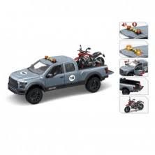 Toy Star 1:12 City Pick Up + Bike