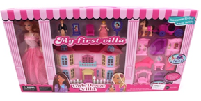 My First Villa Playset Girl Play set for House &amp; Accessories (B2279715) SNMT
