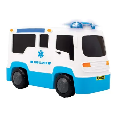 Funskool Rescue Ambulance Blue/White Age- 18 Months &amp; Above