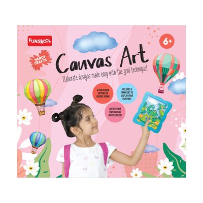 Funskool Canvas Art: Paint Your Own Masterpiece 9609300