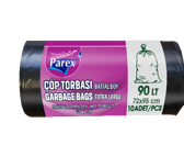 Parex Professional Garbage Bags - Extra Large (90L) (60 Pieces/Pack) 1909204