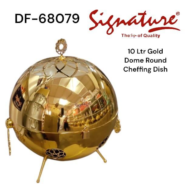 Chaffing Dish dome round 10Ltrs  #Df-68079