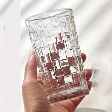 Deli 6-Piece Textured Glass Tumblers 350ml (17863)