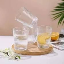 Deli 6-Piece Ribbed Glass Tumblers 250ml (17999)