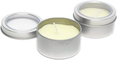Summit Citronella Tin Candle insects, 4 Candles