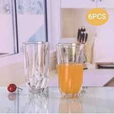 KitchenPro 340ml Glass Tumbler 6pcs set (0027)