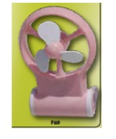 Portable Mini USB Fan - PINK USB-FAN-PK