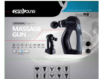Pineyoung Professional Massage Gun PY-07