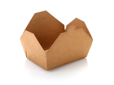 Styro 1000ML Disposable Food Containers - 100 Pack