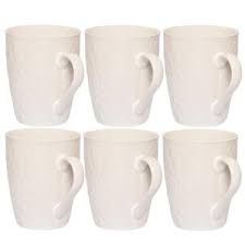 6 Pieces Set Of Tea Coffee Cups (8886)
