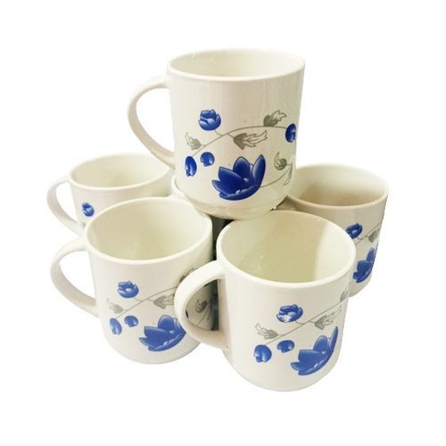 Sundabest 6 Pieces Set Of Tea Coffee Cups-Flower in a Gift Box (7695)