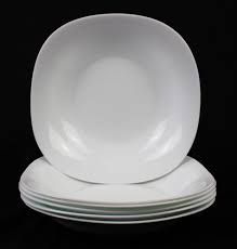 Kitchenpro  6-Piece Glass Dinner Plate Set, 9 Inch (18031)