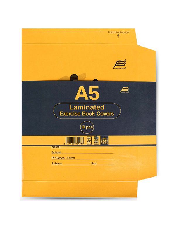 Economic Exercise Book Covers A5 10pcs