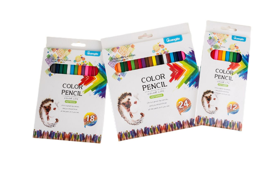 GuangBo HQT04553 Colored Pencils (24 Colors)