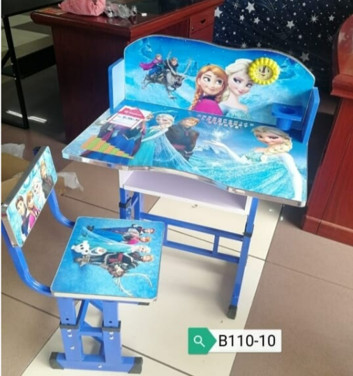 B110-10 Frozen Kids Study Table and Chair Set