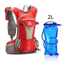 Hydration backpack hiking gear with 2Ltr Water Bladder#E905