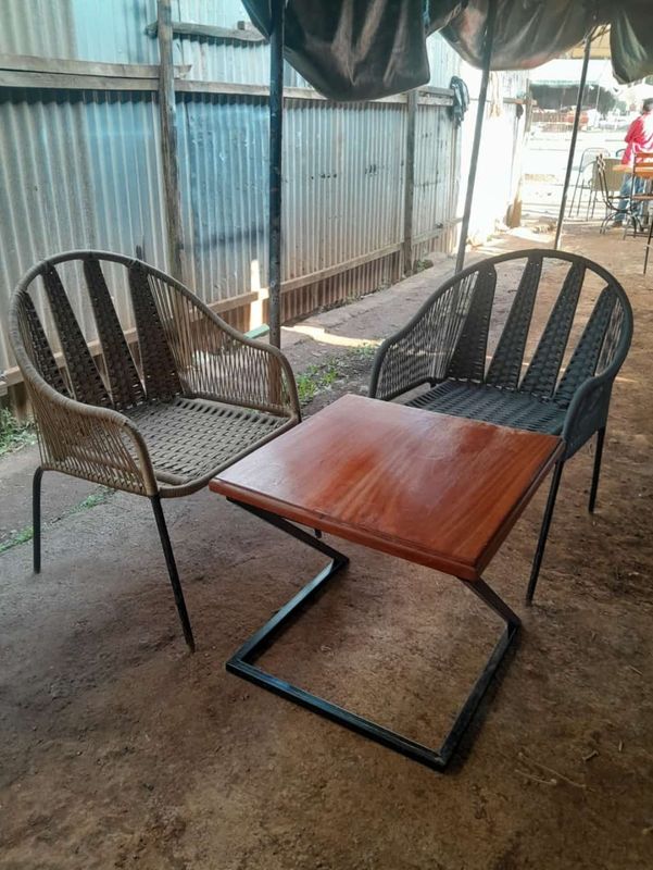 Outdoor Furniture Set. 2 chairs &amp; Table