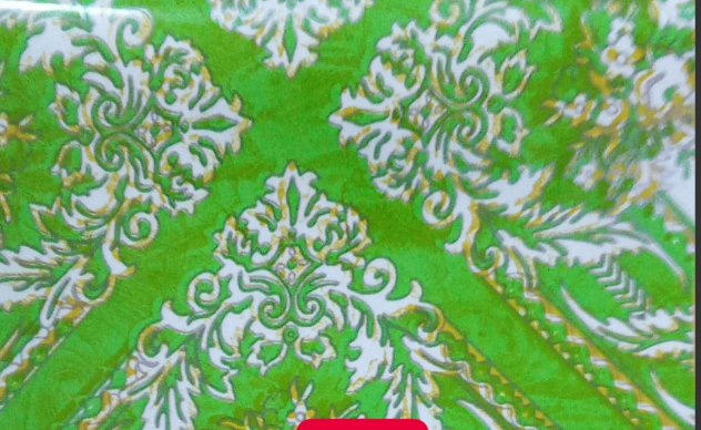 PVC Carpet Roll - 30m, Code 2019  - Floral Design