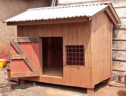 Wooden Dog House Kennel Size  (made in Kenya)