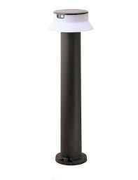 Fumagalli Felice 800 Black Solar LED Bollard with PIR Motion Sensor