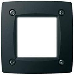Fumagalli Leti 100 Square ST Recessed Bricklight Black GX53 LED Wall Light