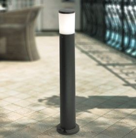 Fumagalli Amelia 800 Black Opal Bollard with A60 LED (DR2.575.000.AYVIK)