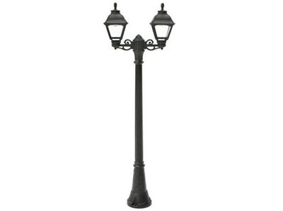 Fumagalli Ricu Bisso/Cefa 2L Black Clear E27 A60 LED Street Light (U23.157.S20.AXVIK)