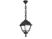 Fumagalli Sichem/Cefa Black Clear E27 Pendant Light (U23.120.000.AXE27)