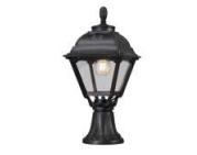 Fumagalli Minilot/Cefa Black Clear E27 Bollard Light (U23.111.000.AXE27)