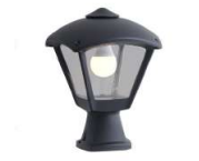 Fumagalli Bisso/Cefa Black Clear E27 Wall Light (U23.131.000.AXE27)
