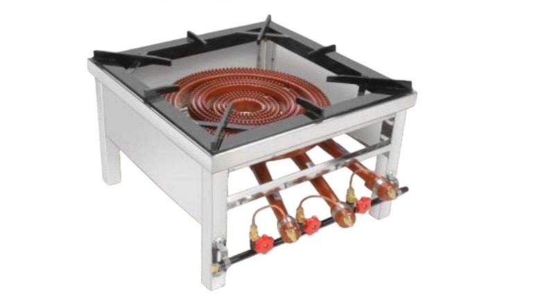 Signature Heavy Duty Commercial Stove - 3 RAM Stainless Steel