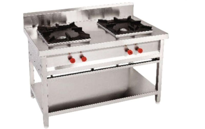Signature Commercial 2 Burner Cooking Range - Stainless Steel