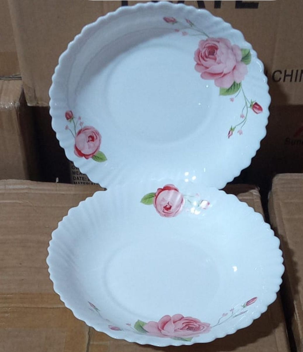 Ceramic Dinne Plates 9.5  Inch 6 pcs Set (16080)