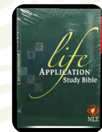 NLT Life Application  Study bible Hard cover