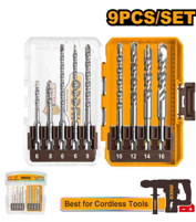 Ingco 9pcs SDS Plus Hammer Drill Bits Set - AKDL30906