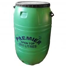 Premier Water Drum Open Top 210- Green