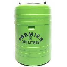 Premier Water Storage Barrel-Drum 310- Green