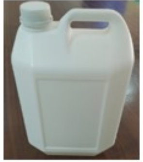 Plastic Jerrycan 5l White