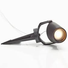 Fumagalli MiniTommy EL Spike Black Frosted GU10 LED Ground Spike